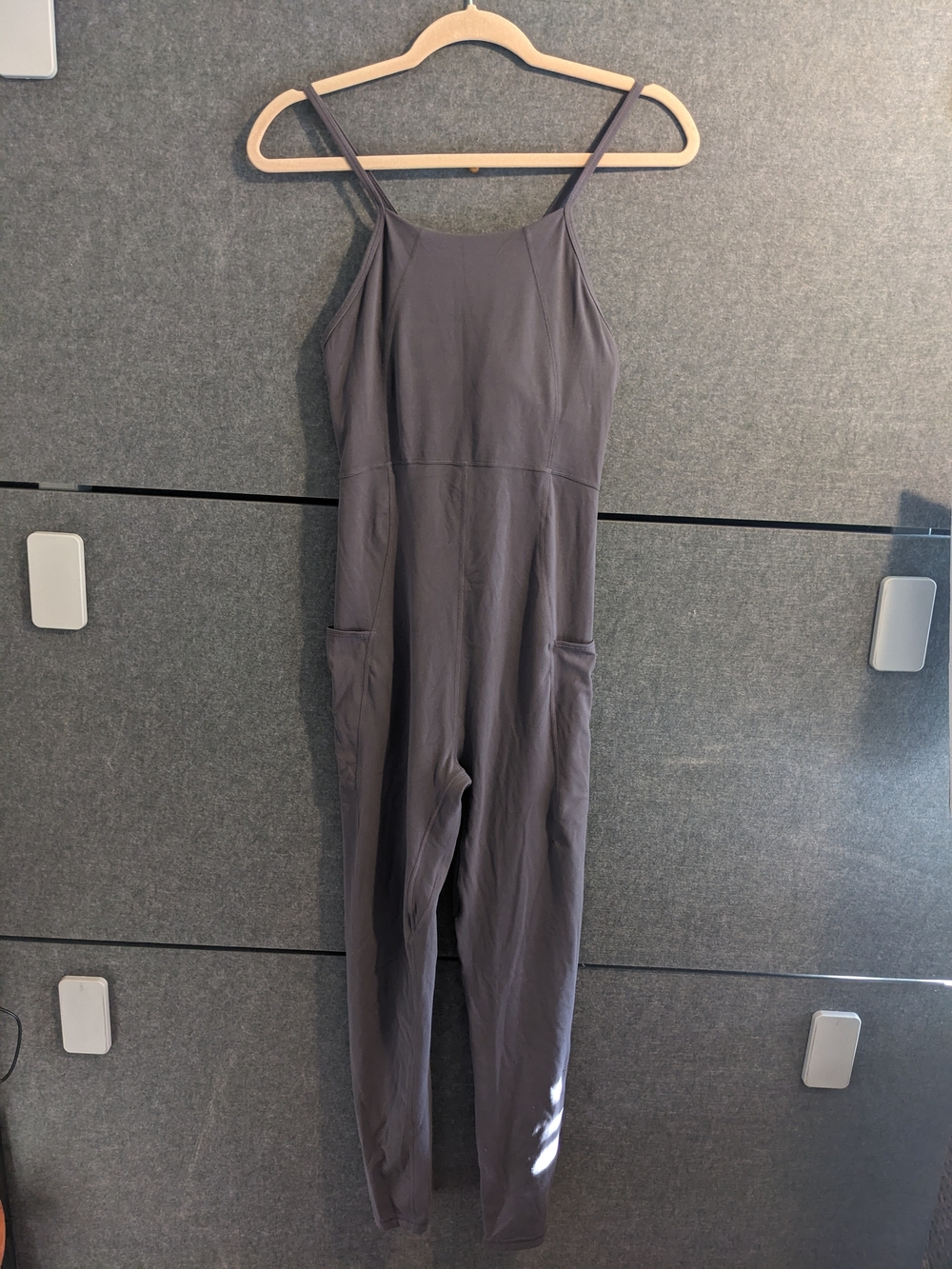 Sweaty Betty Charcoal Strappy Jumpsuit